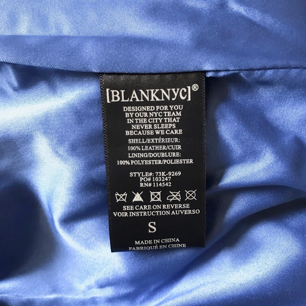 Blank NYC Jacket Small NWT - Picture 8 of 9